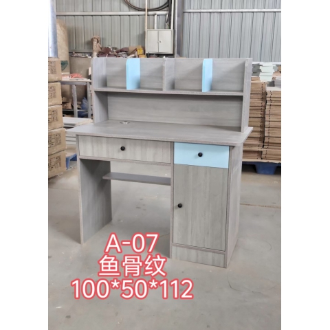 胜芳电脑桌批发 学习台 带书柜电脑桌 家用电脑桌 台式电脑桌 板式电脑桌 书房家具 卧室家具 鑫航家具