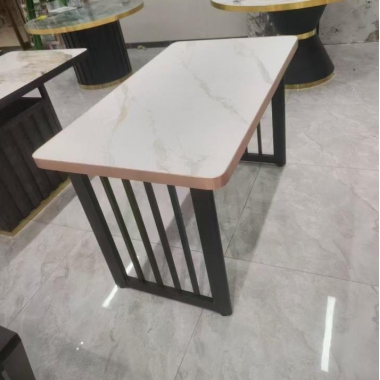胜芳酒店家具 长条桌 酒店长条桌 快餐桌 岩板桌 酒店椅 快餐椅 酒店桌 桌子 酒店餐桌 丹林家具