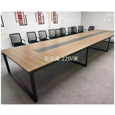 胜芳会议桌批发 会议桌 长方形会议桌 简约会议桌 现代会6议桌 培训 接待 条形会议桌 冠城家具