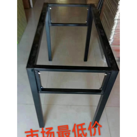 胜芳桌架批发 定制铁艺桌架 不锈钢桌架 组装架 餐厅桌架 餐台支架 折叠桌架 芳峰家具