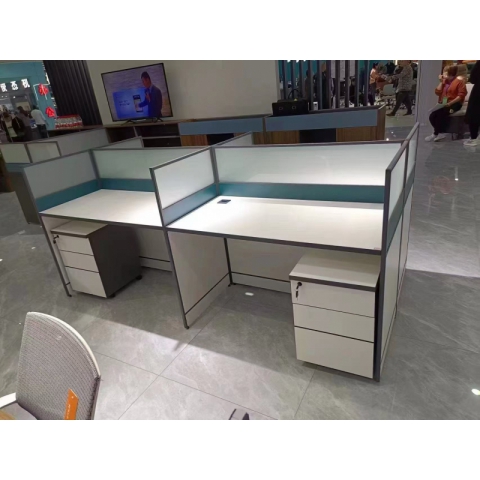 胜芳家具批发 屏风工位 对桌 高柜工位  职员桌 员工桌 写字台 办公家具 办公台 老板桌 办公电脑桌 办公桌组合 大班桌 办公家具  百利铭金家具