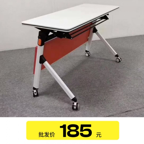 胜芳批发厂家直销促销特价快餐桌培训桌椅双人员工办公桌学生自由组合长条桌多功能折叠培训会议桌培训桌班单人辅导班课桌洽谈五金办公折叠桌洽谈桌圣之达家具