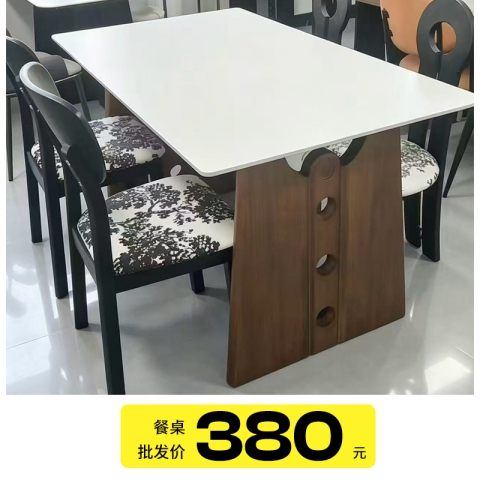 胜芳餐桌批发超晶石桌面家用理石岩板实木微晶石轻奢餐厅酒店家具思雅家具 思雅家具批发