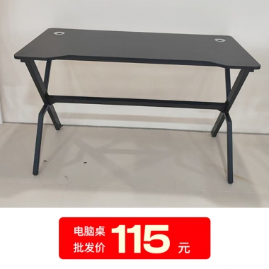 胜芳电脑桌批发家用电脑桌简约书桌学生写字桌带抽屉铁艺台式电竞办公桌尚易家家具
