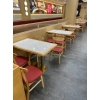 胜芳酒店家具 长条桌 酒店长条桌 快餐桌 岩板桌 酒店桌 桌子 酒店餐桌 丹林家具