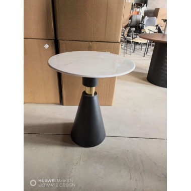 胜芳组合茶几批发 科技石 现代简约 茶几组合 轻奢 小户型 客厅 家用大小圆茶几 圆形沙发边几 强大家具