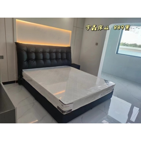 胜芳床铺批发 双人床 软床 现代简约软床 北欧轻奢软床 卧室家具 小户型家具 高档床 高端床 宇鑫家具