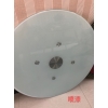 胜芳批发钢化玻璃转盘挖洞玻璃转盘车彩玻转盘加餐台电动转盘加餐台