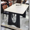 胜芳餐桌批发超晶石桌面家用理石岩板实木微晶石轻奢餐厅酒店家具思雅家具 思雅家具批发