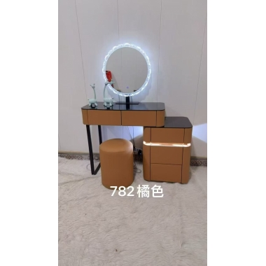 胜芳梳妆台批发 现代简约型 网红小型化妆桌 轻奢 梳妆台 梳妆桌 化妆柜 梳妆台 化妆台 化妆桌 会来家具